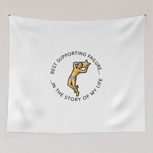 Item preview, Golden Supporting Failure Trophy Art designed and sold by AbanoubStore.
