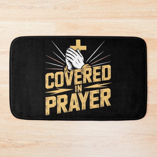 Item preview, Covered In Prayer - Christian Faith Faith Based Graphic Tee designed and sold by ForgedByFaith.