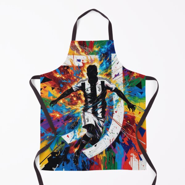 Item preview, FINO ALLA FINE JUVE PLAYER SPLASH WATERCOLOR designed and sold by Arte Cartoon From TagTeam Group.
