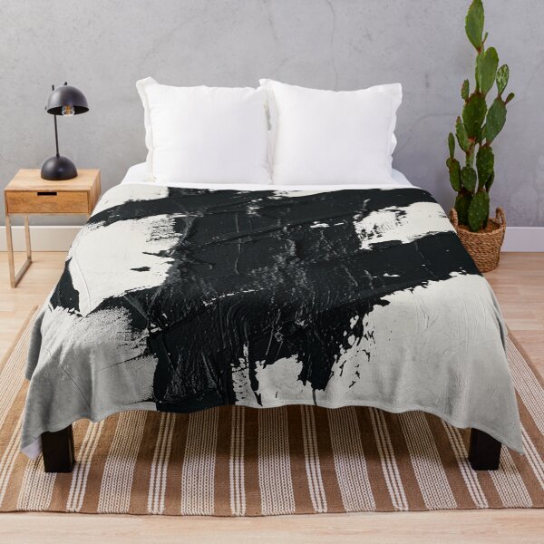 Item preview, Abstract black and white structure design, minimalist modern texture designed and sold by CosmicGlyph.