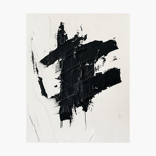 Item preview, Abstract black and white structure design, minimalist modern texture designed and sold by CosmicGlyph.