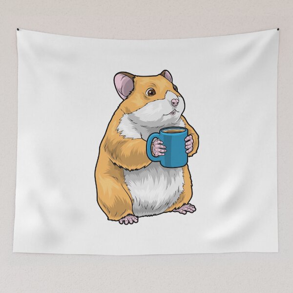 Artikelvorschau, Hamster Kaffee Tasse entworfen und verkauft von Snabdesign84.