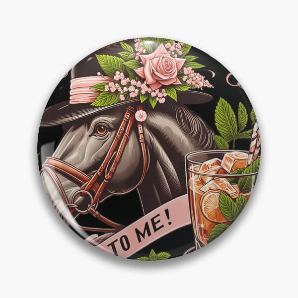 Item preview, Talk Derby To Me Horse Racing Mint Julep Southern Style Art designed and sold by ashenz.