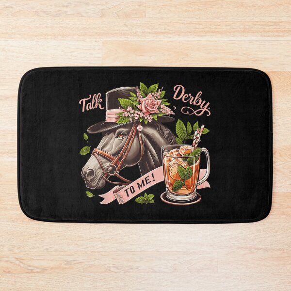 Item preview, Talk Derby To Me Horse Racing Mint Julep Southern Style Art designed and sold by ashenz.