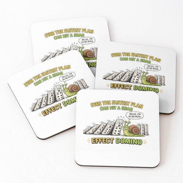 Item preview, Domino Effect Interrupted – Funny Snail Chain Reaction T-Shirt designed and sold by Aimetoi.