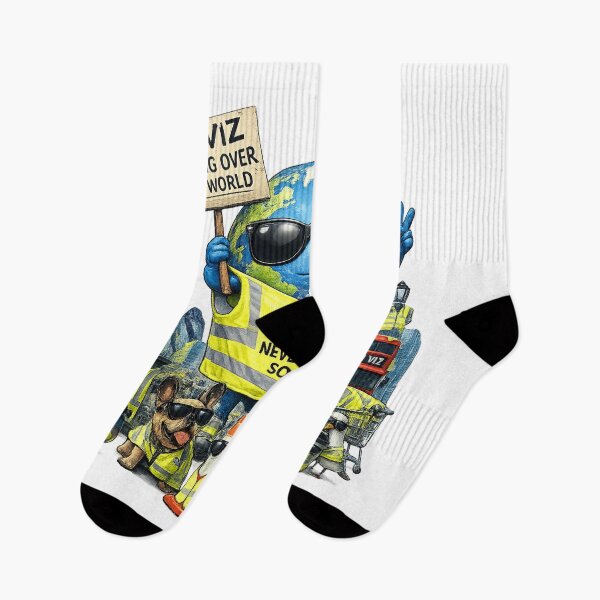Item preview, Hi Viz Taking Over The World Funny Design – Safety Never Looked So Good designed and sold by GarnerSupplyCo.