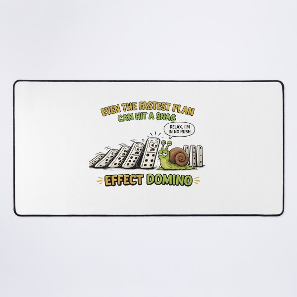 Item preview, Domino Effect Interrupted – Funny Snail Chain Reaction T-Shirt designed and sold by Aimetoi.