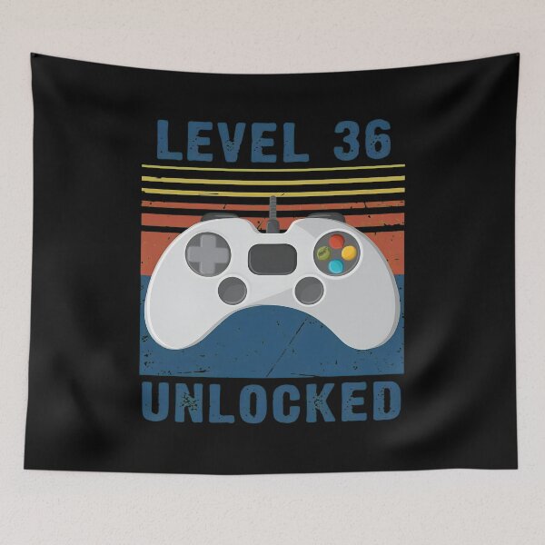 Item preview, Level 36 unlocked funny gamer 36th birthday designed and sold by OlyvieArt.