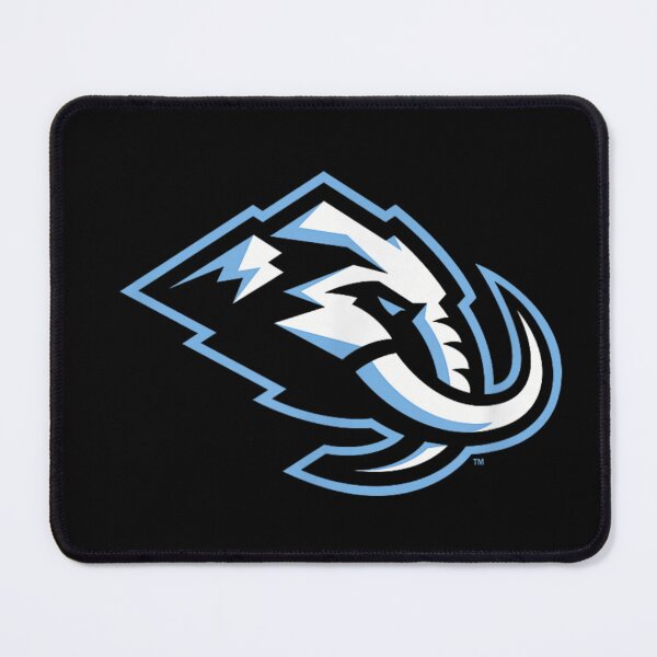 Item preview, Ice Blue Mammoth Mountain Mascot Sports Logo Geometric Wild Animal Art designed and sold by ashenz.
