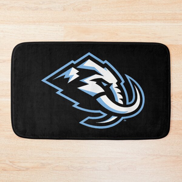 Item preview, Ice Blue Mammoth Mountain Mascot Sports Logo Geometric Wild Animal Art designed and sold by ashenz.