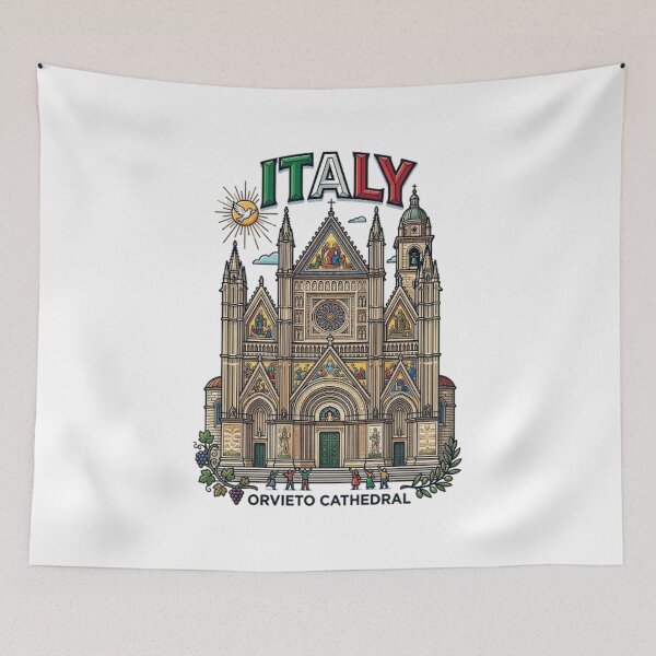 Item preview, ITALY ORVIETO CATHEDRAL designed and sold by likbatonboot.
