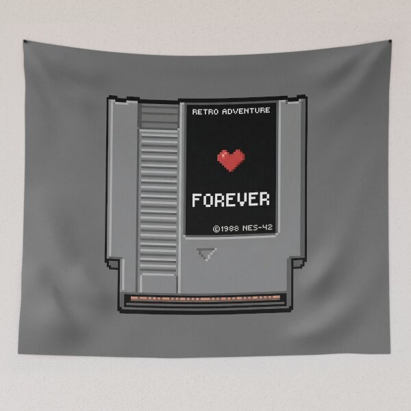 Item preview, 8-Bit Pixel Art Retro Game Cartridge designed and sold by SplashTastic.