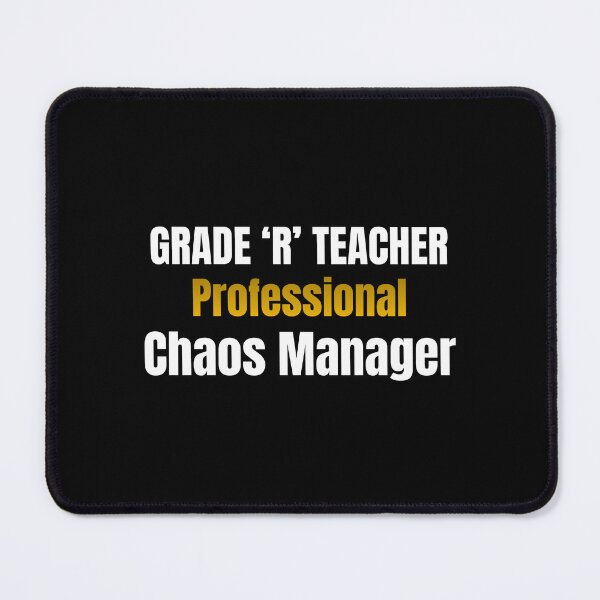 Item preview, Grade R Teacher Professional Chaos Manager | Funny Teacher Gift | Foundation Phase designed and sold by TheOmniaMarket.