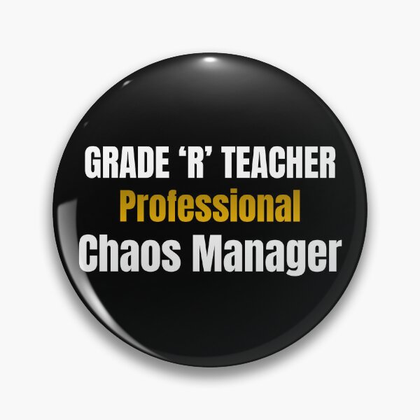 Item preview, Grade R Teacher Professional Chaos Manager | Funny Teacher Gift | Foundation Phase designed and sold by TheOmniaMarket.