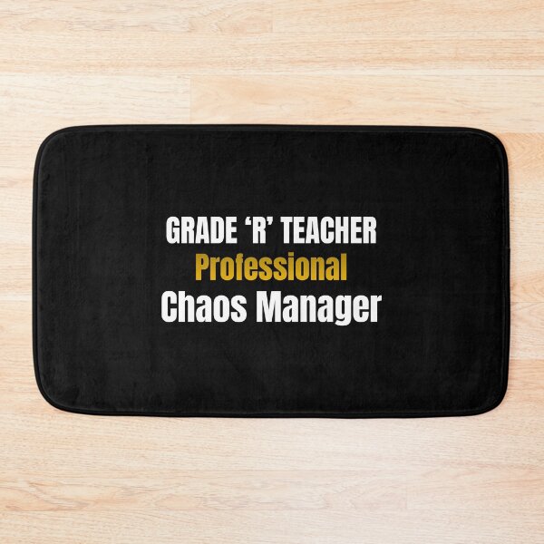 Item preview, Grade R Teacher Professional Chaos Manager | Funny Teacher Gift | Foundation Phase designed and sold by TheOmniaMarket.