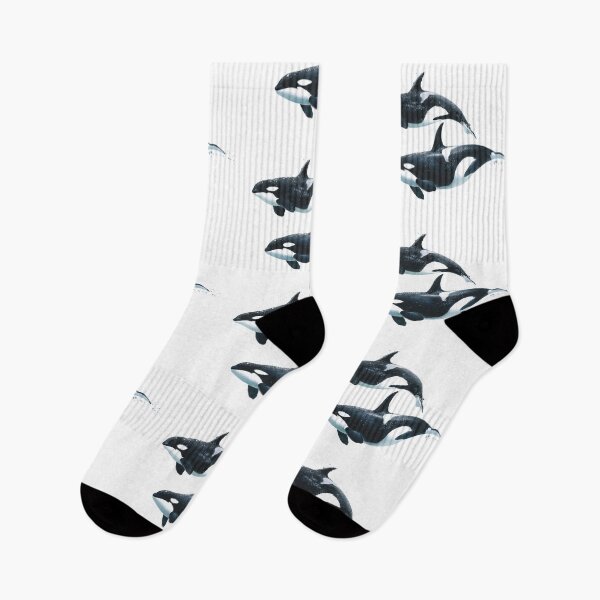 Item preview, Orca Killer Whale Pair | Marine Life designed and sold by Yogabyadeola.