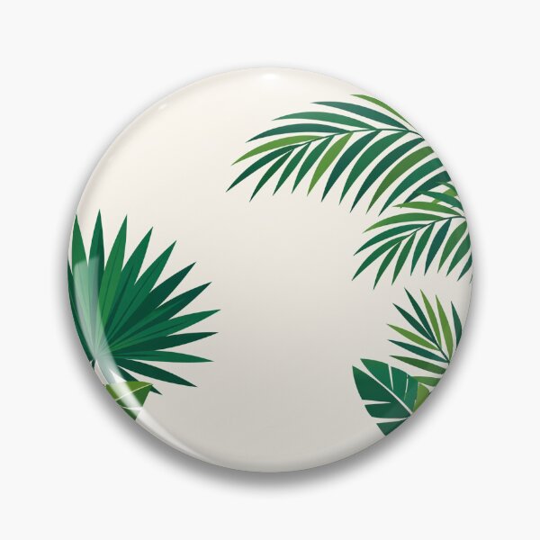 Item preview, Tropical Jungle Leaves Botanical Nature Green Palm Foliage designed and sold by Owcomm.
