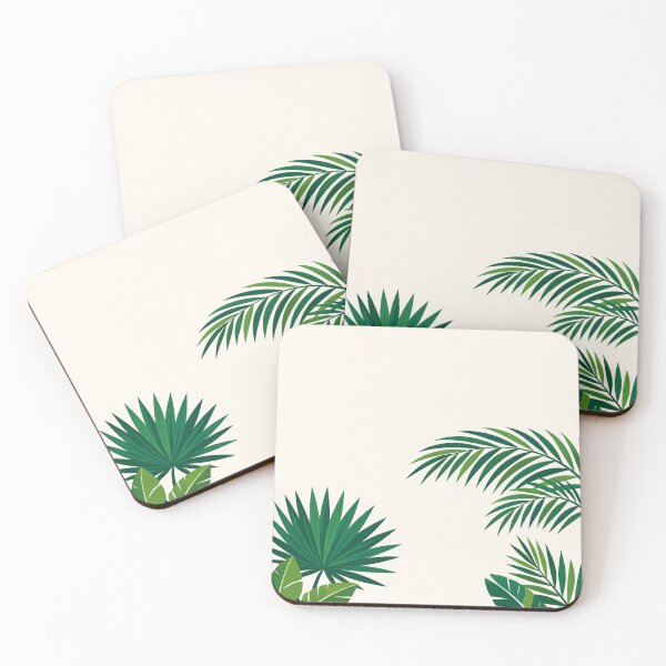 Item preview, Tropical Jungle Leaves Botanical Nature Green Palm Foliage designed and sold by Owcomm.