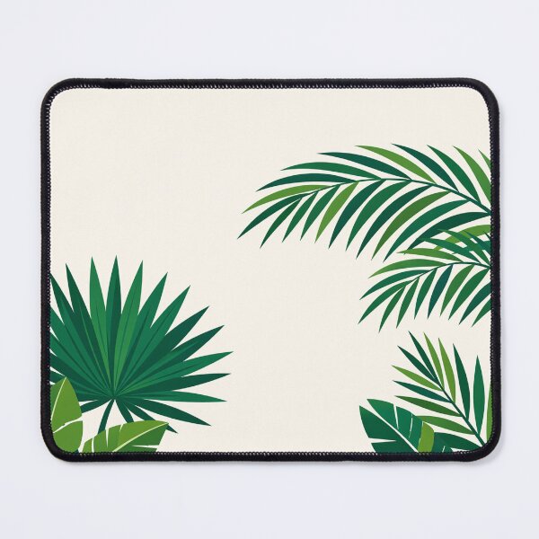 Item preview, Tropical Jungle Leaves Botanical Nature Green Palm Foliage designed and sold by Owcomm.