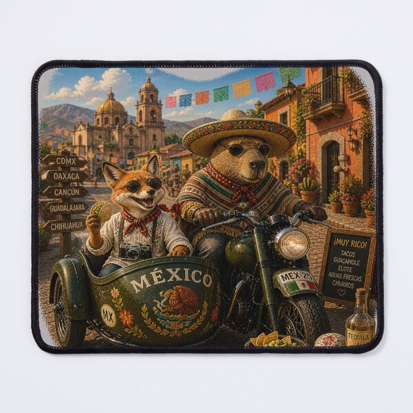 Item preview, Capybara Grand Circuit - Mexico designed and sold by NAJURE.