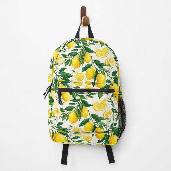 Item preview, Mediterranean Lemon Fruit Botanical Seamless Pattern designed and sold by SplashTastic.