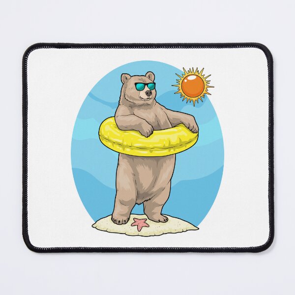Item preview, Bear Beach Inflatable float Summer designed and sold by Snabdesign84.