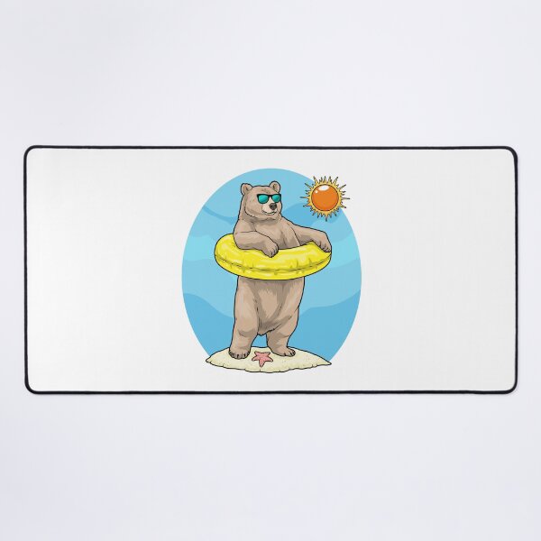 Item preview, Bear Beach Inflatable float Summer designed and sold by Snabdesign84.