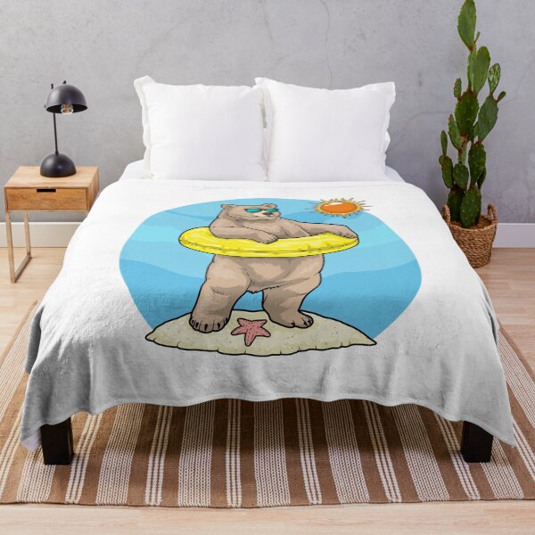 Item preview, Bear Beach Inflatable float Summer designed and sold by Snabdesign84.