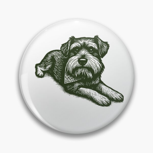 Item preview, Westley the Miniature Schnauzer Line Art designed and sold by SunnyBatch.