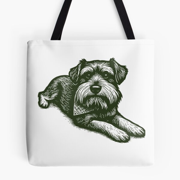 Item preview, Westley the Miniature Schnauzer Line Art designed and sold by SunnyBatch.