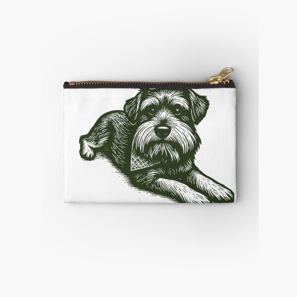 Item preview, Westley the Miniature Schnauzer Line Art designed and sold by SunnyBatch.