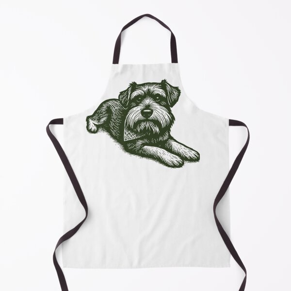 Item preview, Westley the Miniature Schnauzer Line Art designed and sold by SunnyBatch.
