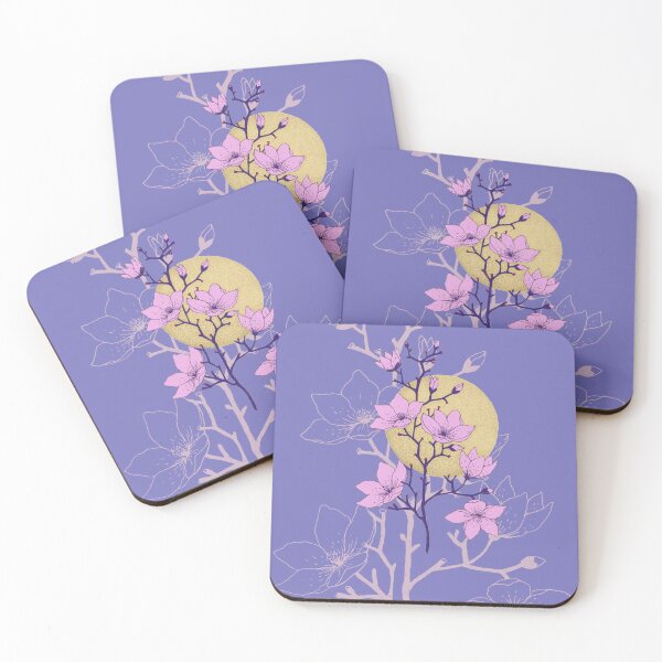 Item preview, Moon Pearl Floral Flower | Celestial Boho Vintage Pattern designed and sold by Ruta.