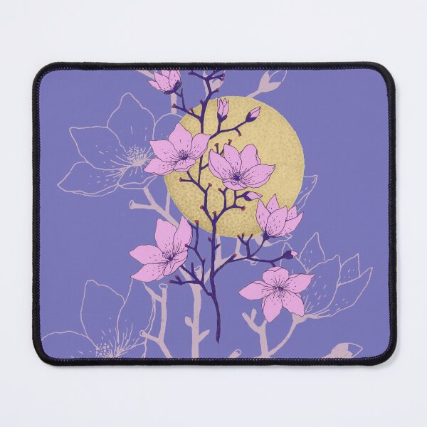 Item preview, Moon Pearl Floral Flower | Celestial Boho Vintage Pattern designed and sold by Ruta.