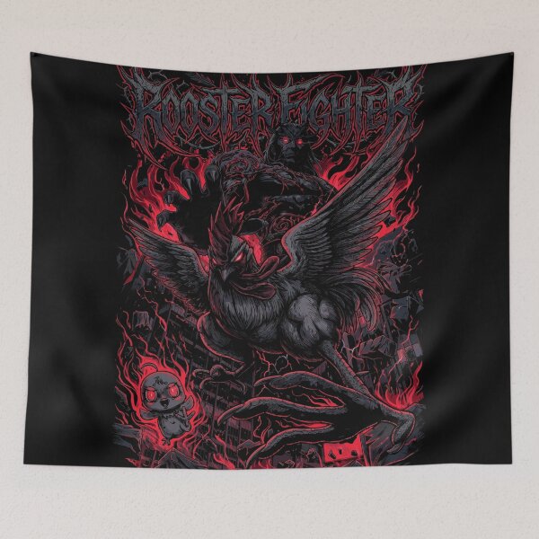 Item preview, Rooster Fighter dark Anime Art designed and sold by Tokyo Retro.