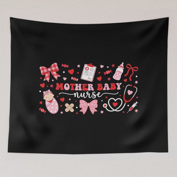 Item preview, Mother Baby Nurse Coquette Valentines  designed and sold by zamiokaline.