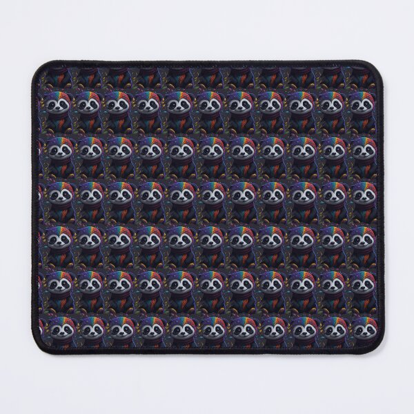 Item preview, Psychedelic Panda Pattern - Vibrant Colorful Animal Art designed and sold by MOHAMEDNOOR428.