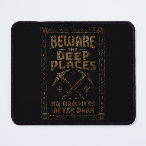Item preview, Deep Realm Expedition Warning Sign designed and sold by agearb.