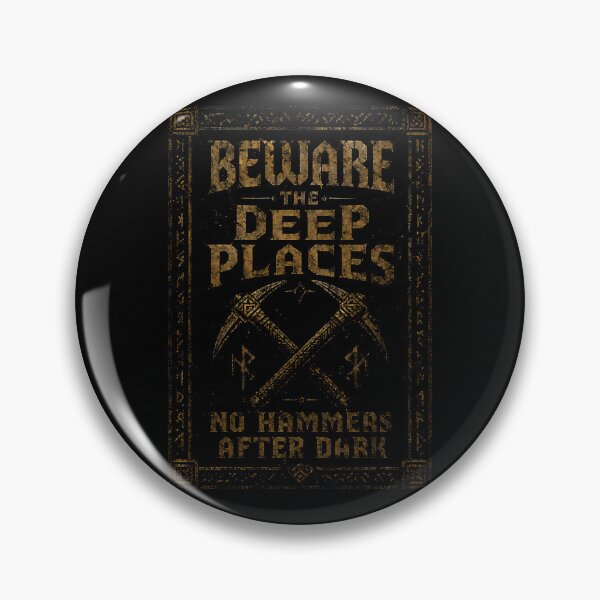 Item preview, Deep Realm Expedition Warning Sign designed and sold by agearb.