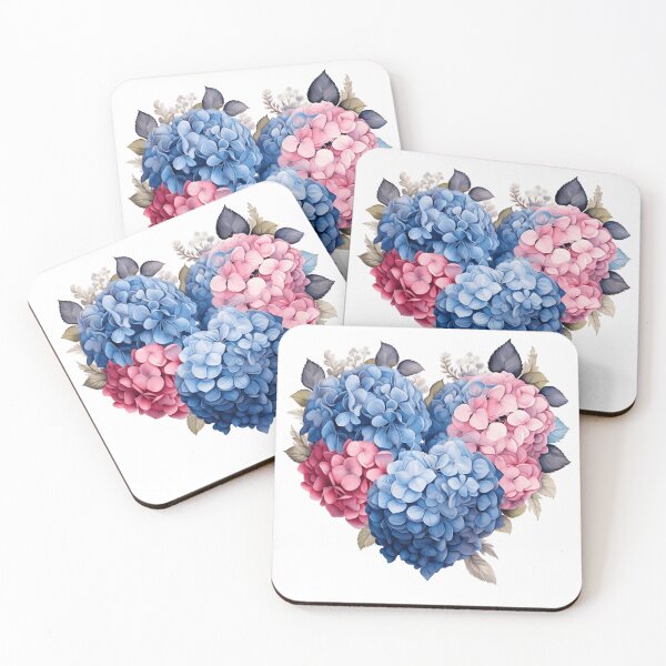 Item preview, I Love Colorful Hydrangeas designed and sold by Vies-Infinies.