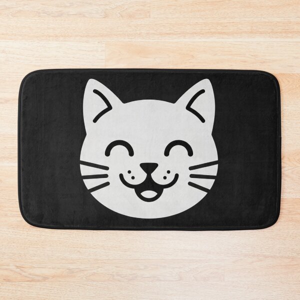 Item preview, Happy Smiling Cat Face Cute Kawaii Kitty Icon designed and sold by Owcomm.