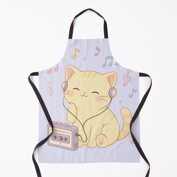 Aperçu de l'œuvre Retro Kitten Meow Mix - Musique et relaxation créée et vendue par EsenciaZen.