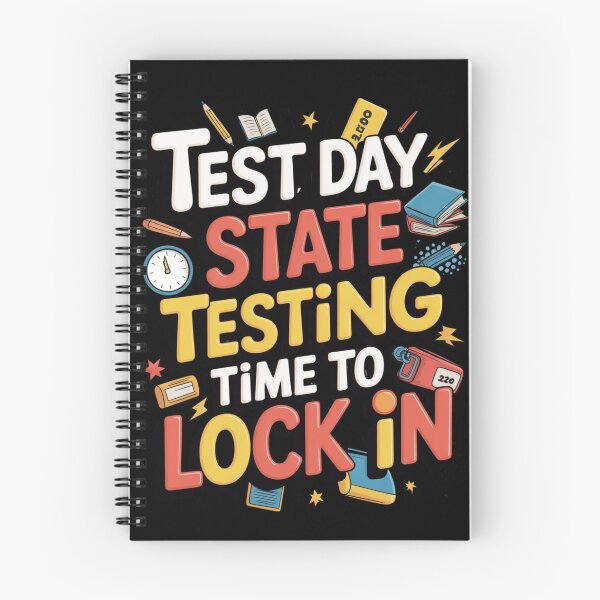 Item preview, Test Day State Testing Time To Lock In designed and sold by Naitsebas.