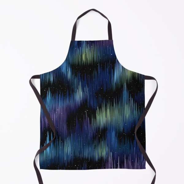 Item preview, Aurora Borealis Starry Night Sky Abstract Art designed and sold by NicolasGlowArt.