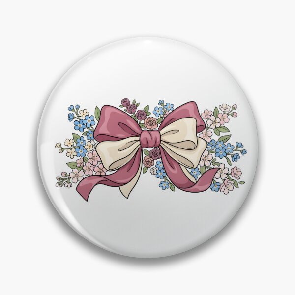 Item preview, girly floral satin bow roses spring designed and sold by Byte-shirt.