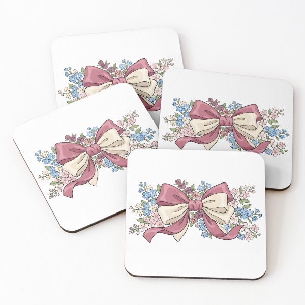 Item preview, girly floral satin bow roses spring designed and sold by Byte-shirt.