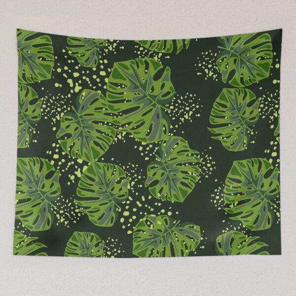 Item preview,  green leaves pattern  designed and sold by Heaven1111.