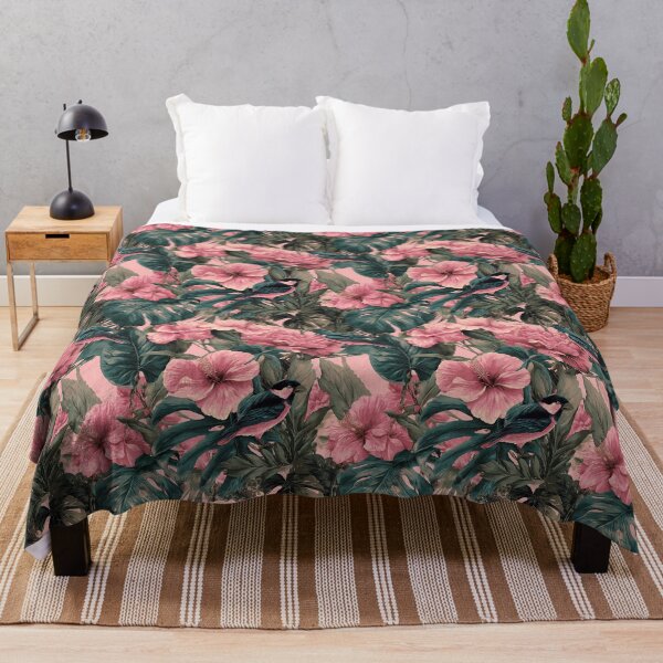 Item preview, Graceful Tropical Flower - Flower Floral Print - Anniversary Gifts For Wife designed and sold by RoyalStarsPatts.