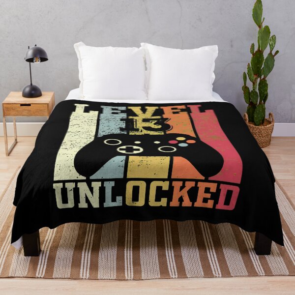 Item preview, Level 13 Unlocked Video Game Birthday 13 Year Old designed and sold by OlyvieArt.