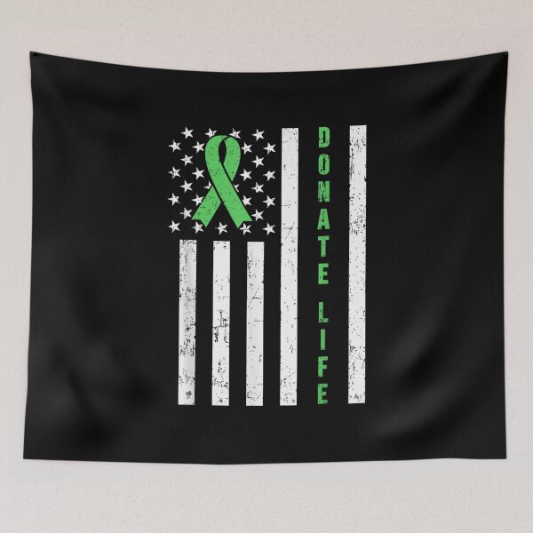Item preview, Organ Donor American Flag designed and sold by goombi-creative.